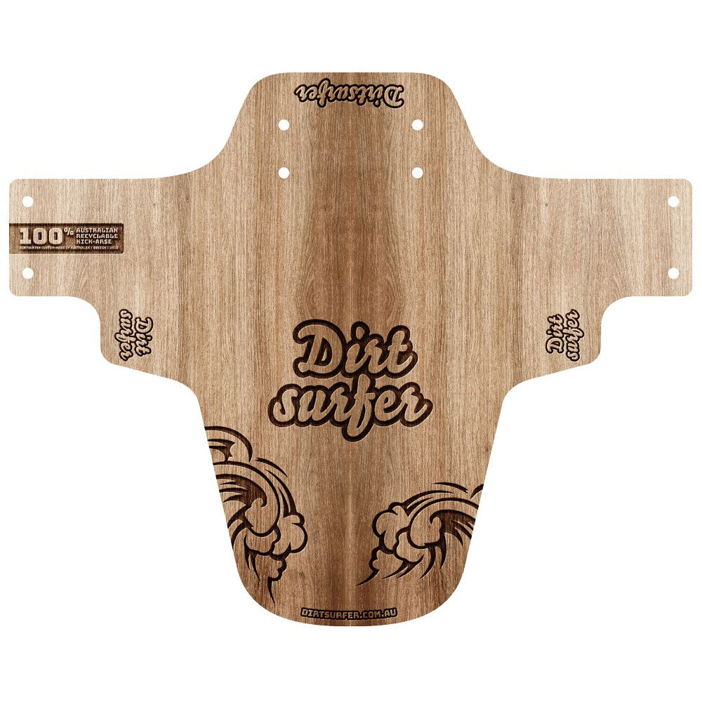 Dirtsurfer Mudguard - Woodcut Logo