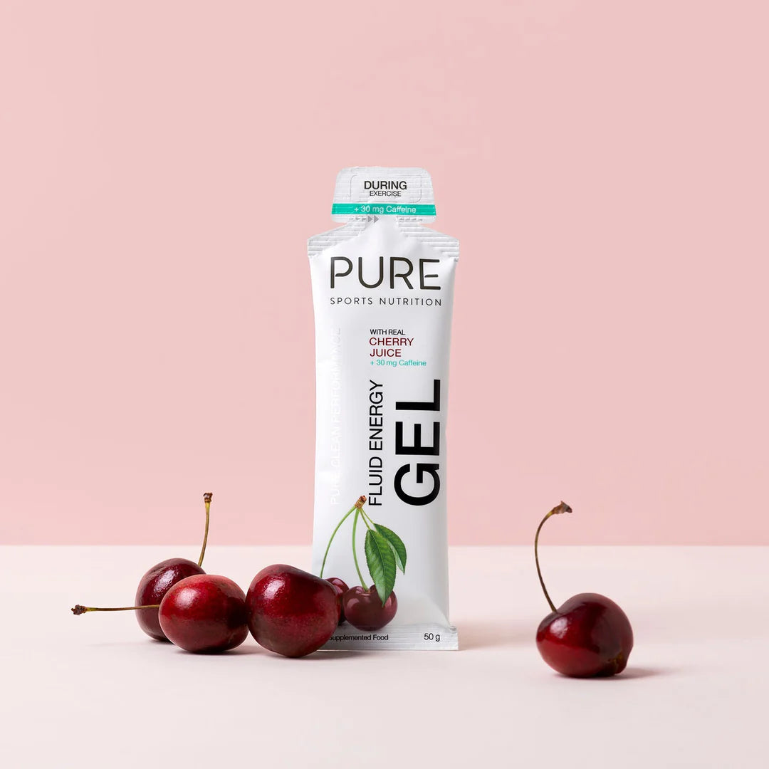 PURE | Fluid Energy Gel - Cherry + Caffeine