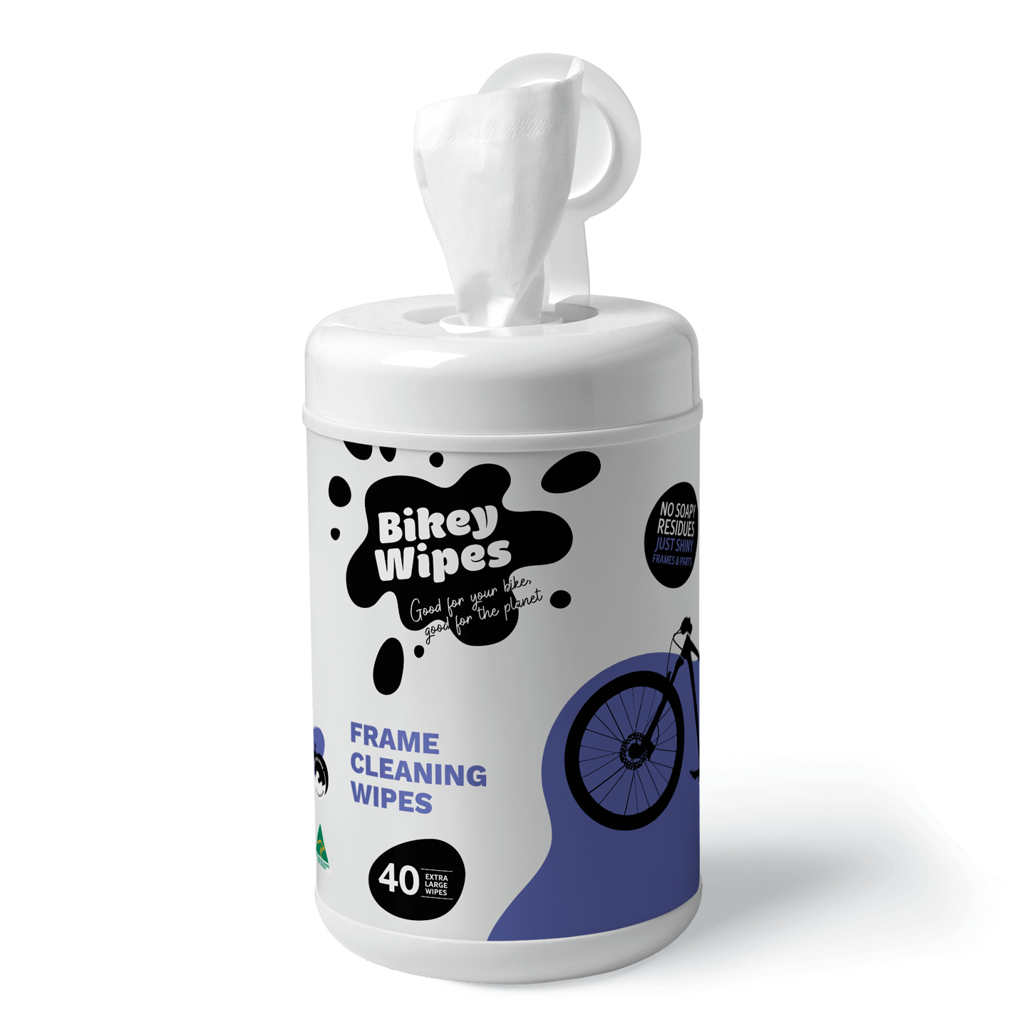 Bikey Wipes Frame Cleaning Wipes
