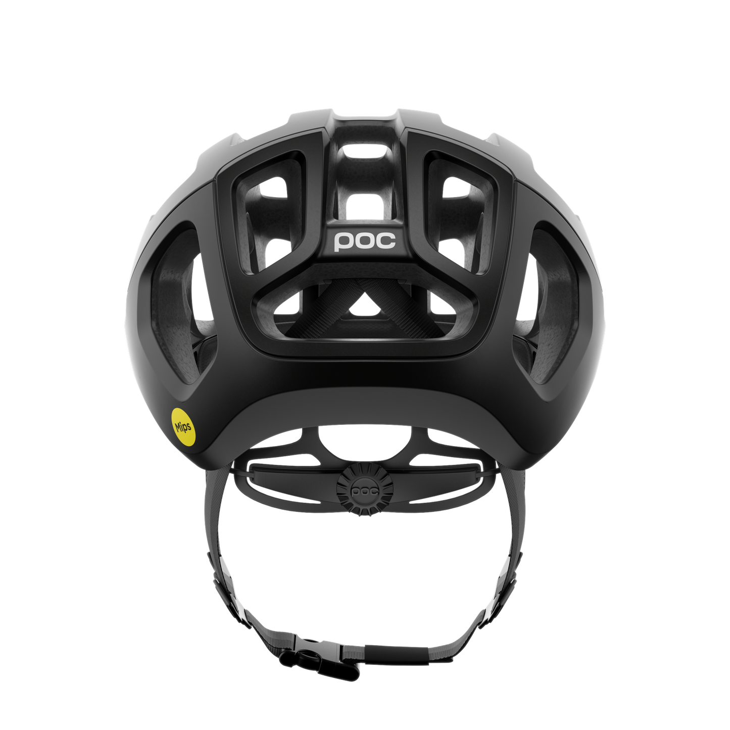 POC Ventral Air Mips Cycling Helmet - Uranium Black Matt