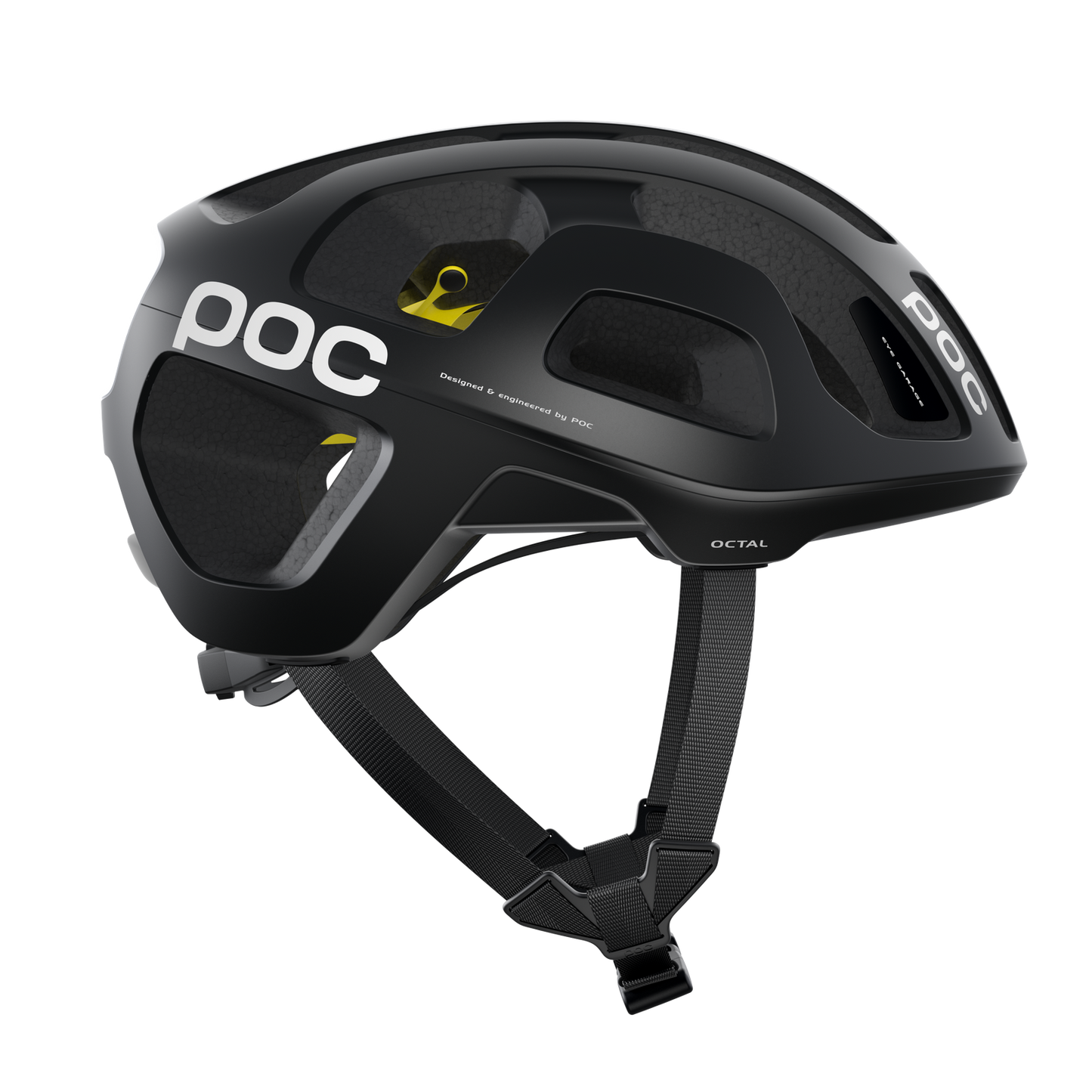 POC Octal Mips Cycling Helmet - Uranium Black Matt