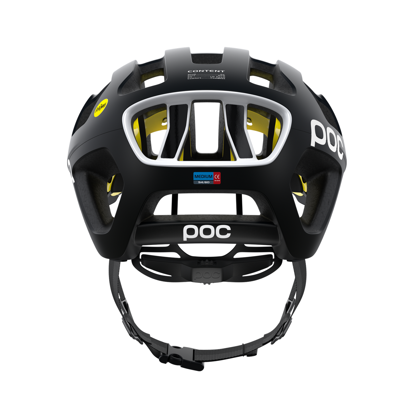 POC Octal Mips Cycling Helmet - Uranium Black Matt