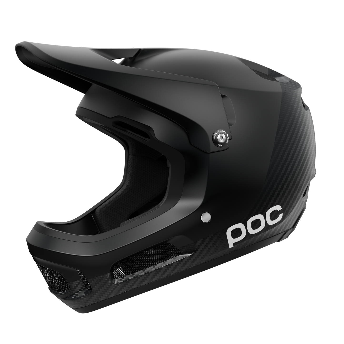 POC Coron Air Carbon Mips Mtb Helmet - Carbon Black