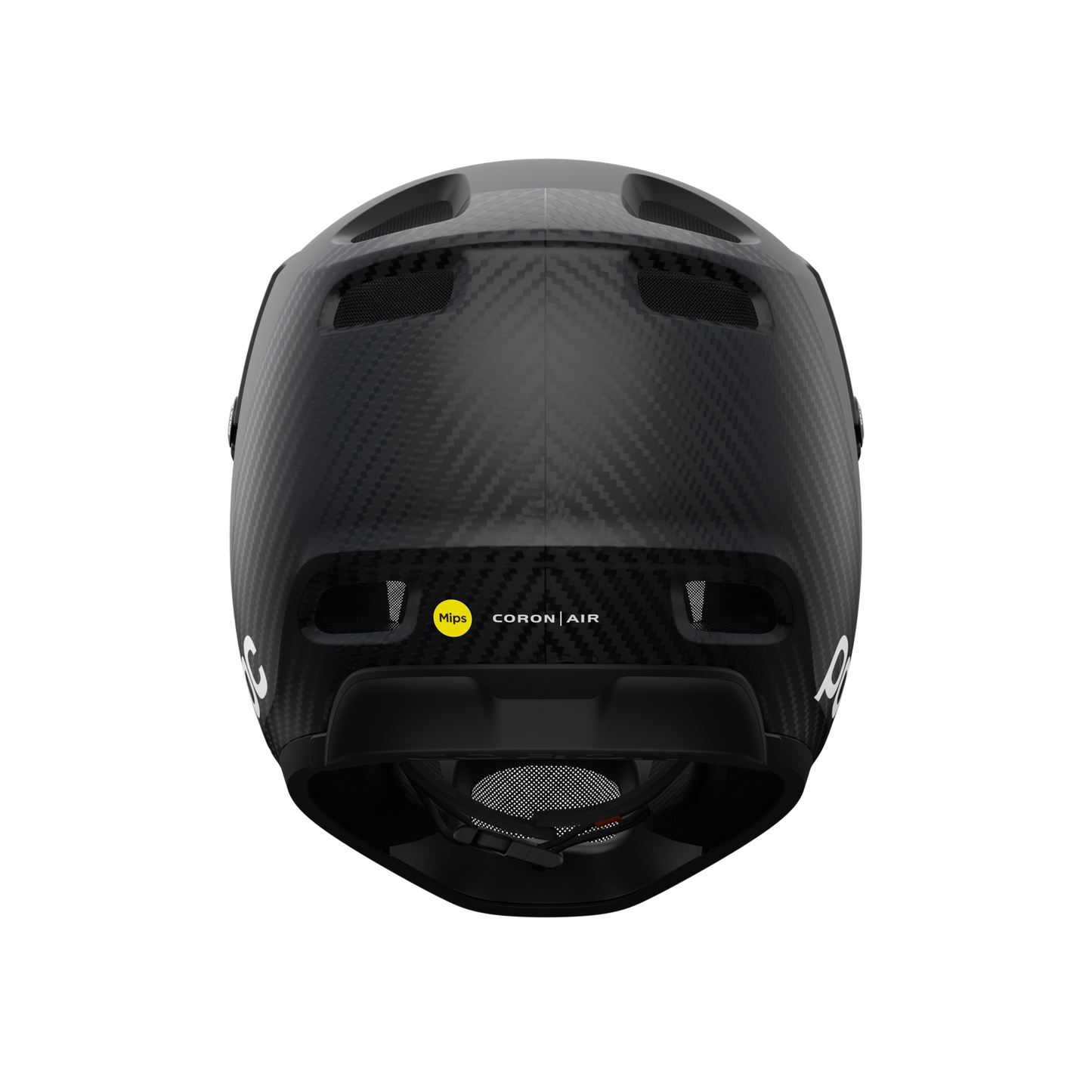 POC Coron Air Carbon Mips Mtb Helmet - Carbon Black