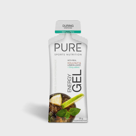 PURE | Energy Gel - Kola Nut & Lemon Juice with 30mg Caffiene