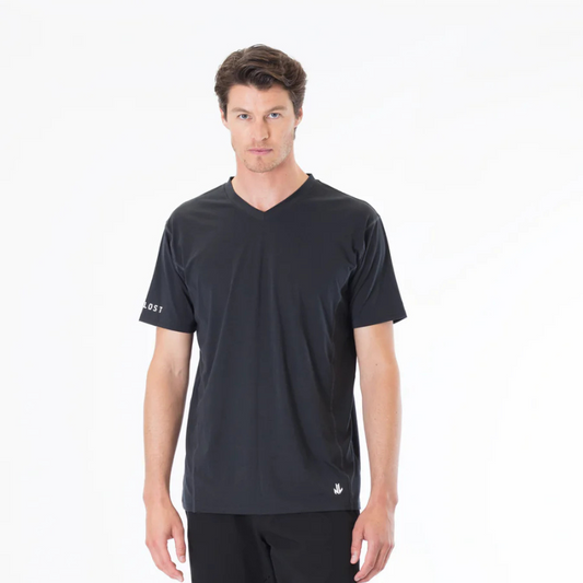 NVR LOST Men's Techincal Riding Tee SS - Jet Black