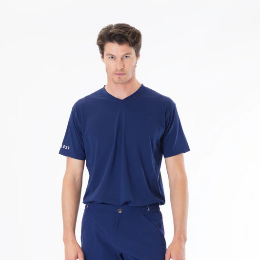 NVR LOST Men's Techincal Riding Tee SS - Ocean Cavern