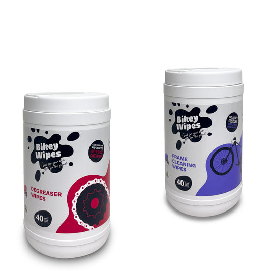 Bikey Wipes - Mini Value Pack ( 2 tubs)