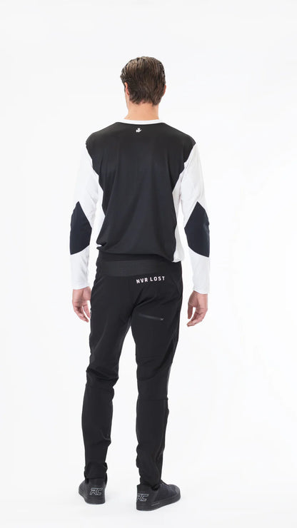 NVR LOST Men's LV Technical Pants  - Jet Black