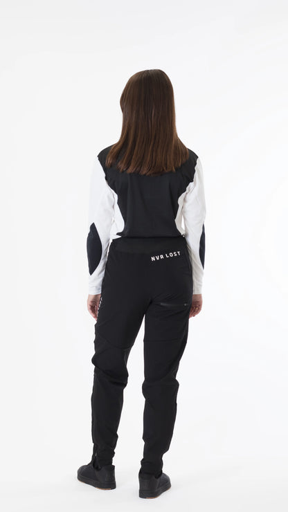 NVR LOST Women's LV Technical Pants  - Jet Black
