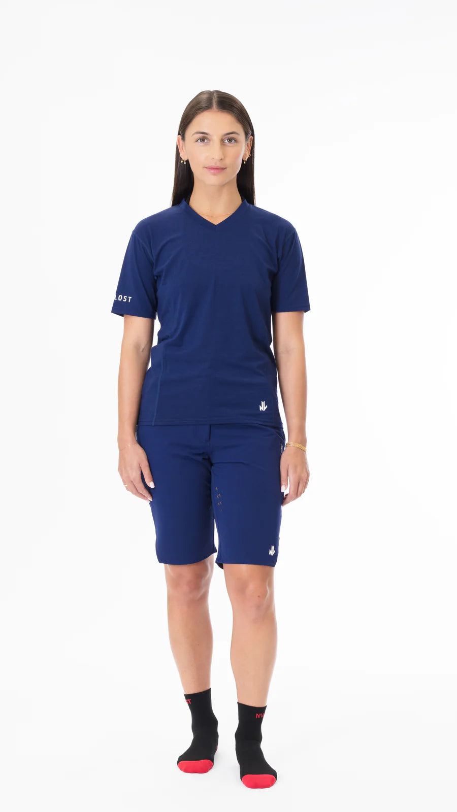 NVR LOST Women's Technical Riding Tee SS - Ocean Cavern