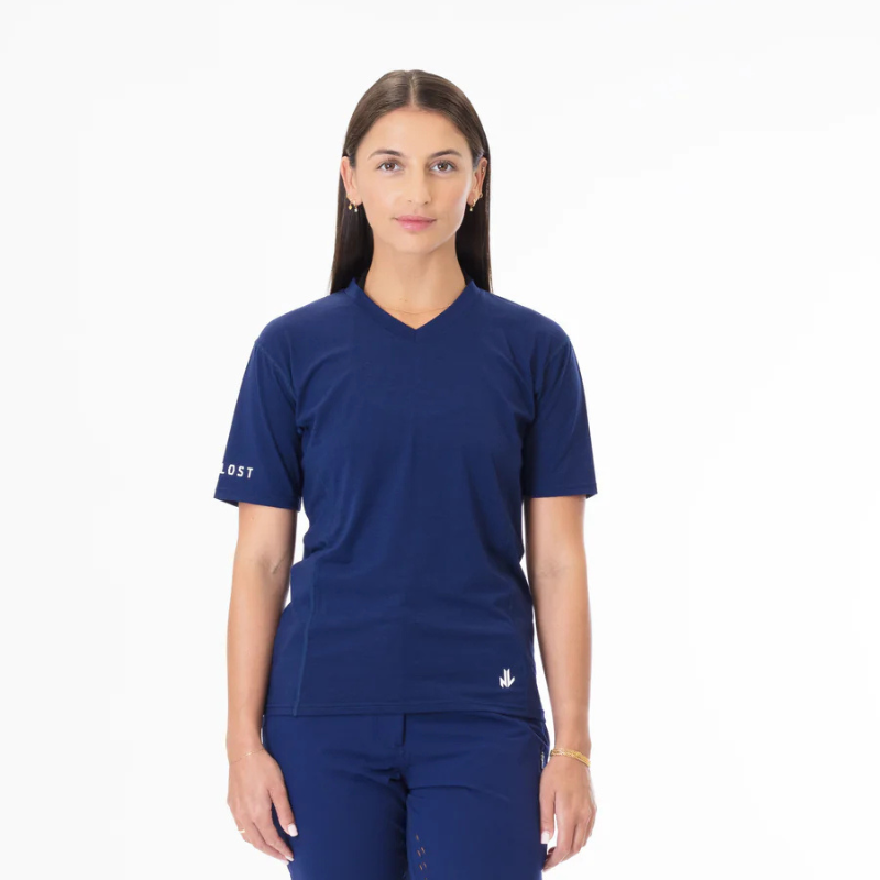 NVR LOST Women's Technical Riding Tee SS - Ocean Cavern