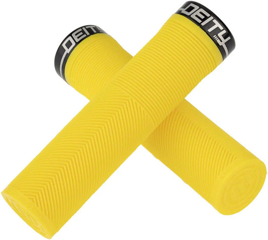 Deity Grip Knuckleduster Lock On Yellow